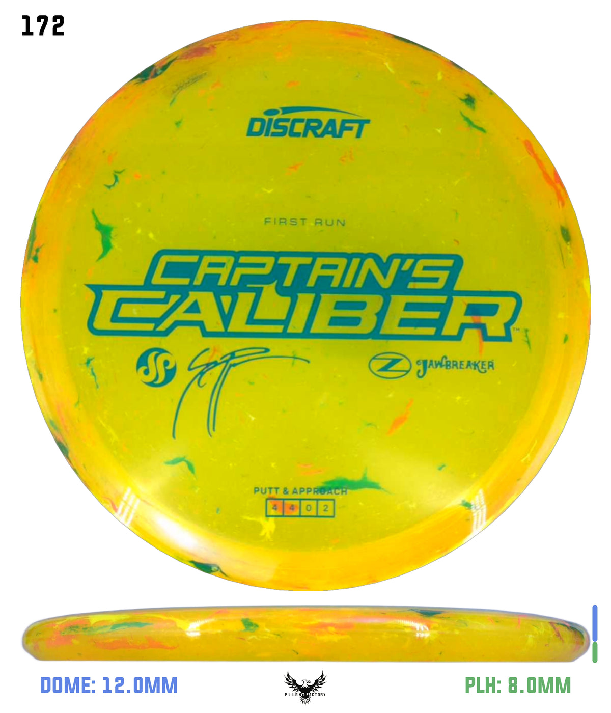 Discraft Seppo Paju First Run Z Jawbreaker Captain’s Caliber