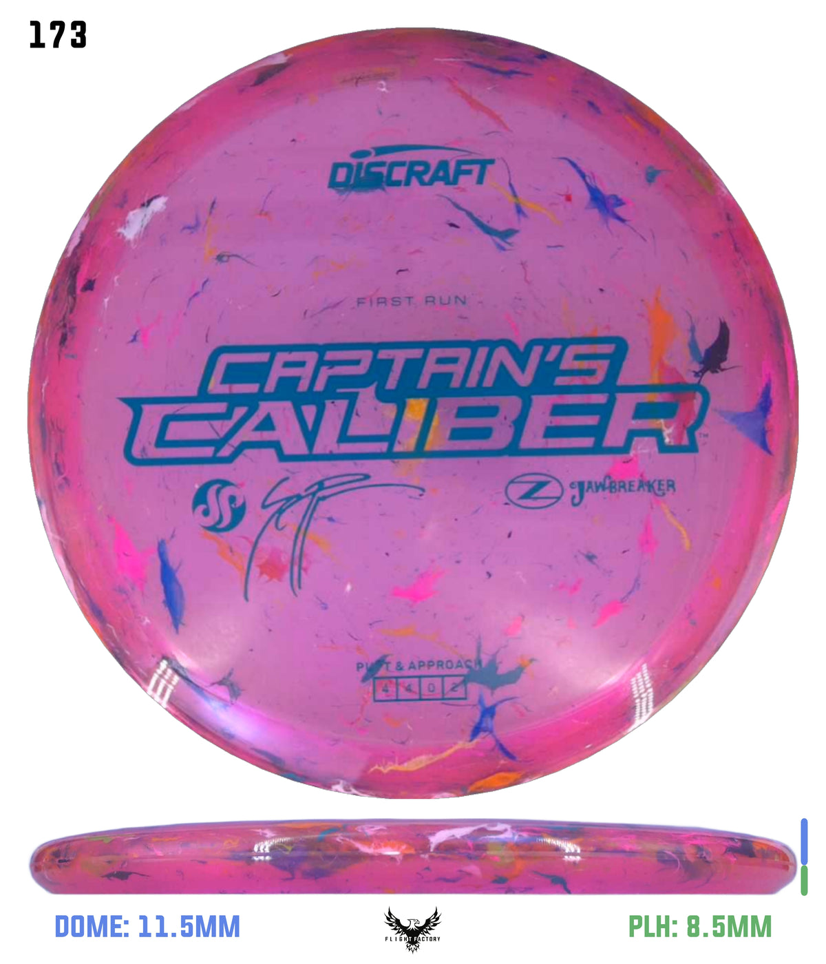Discraft Seppo Paju First Run Z Jawbreaker Captain’s Caliber