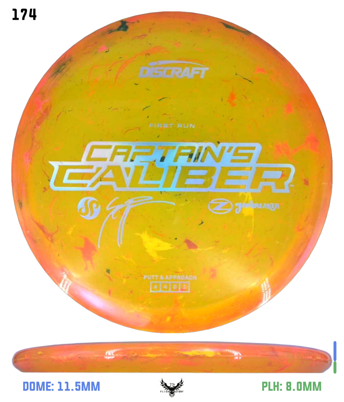 Discraft Seppo Paju First Run Z Jawbreaker Captain’s Caliber