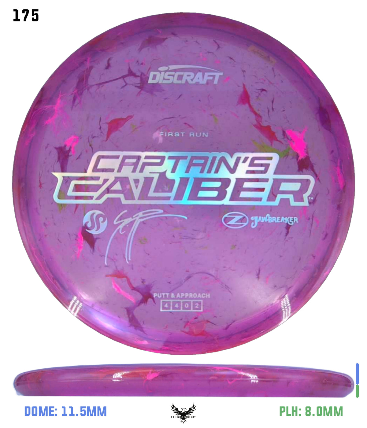 Discraft Seppo Paju First Run Z Jawbreaker Captain’s Caliber