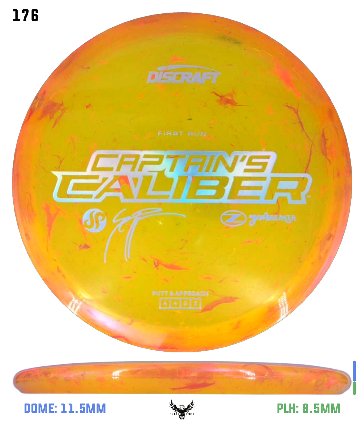 Discraft Seppo Paju First Run Z Jawbreaker Captain’s Caliber
