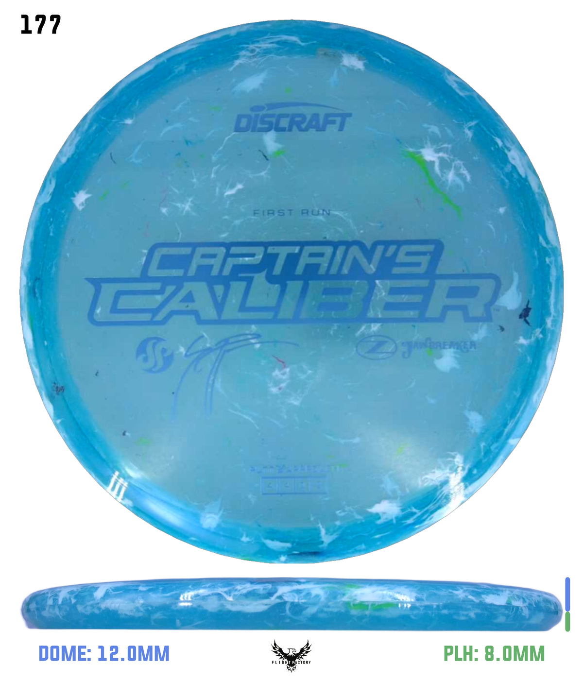 Discraft Seppo Paju First Run Z Jawbreaker Captain’s Caliber