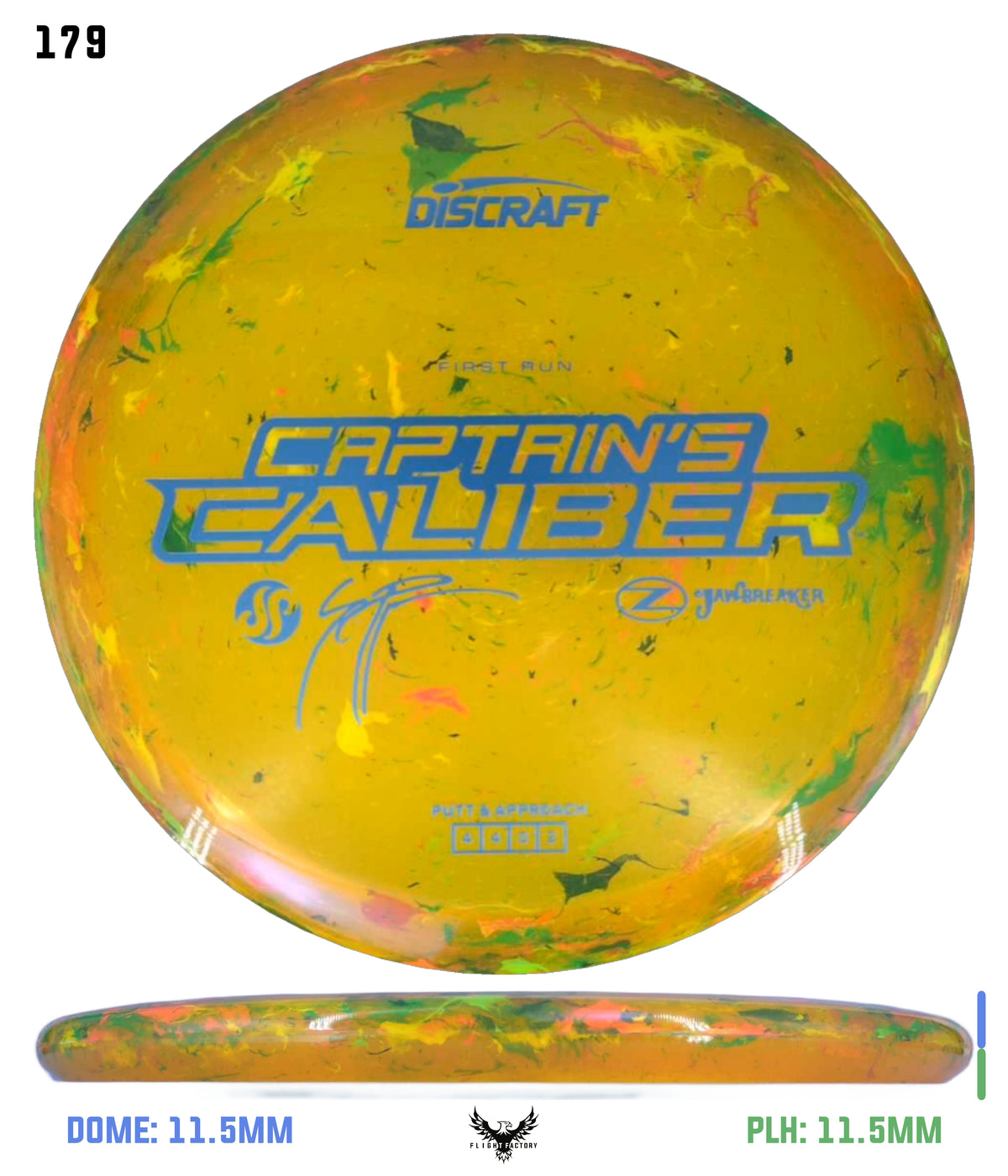 Discraft Seppo Paju First Run Z Jawbreaker Captain’s Caliber