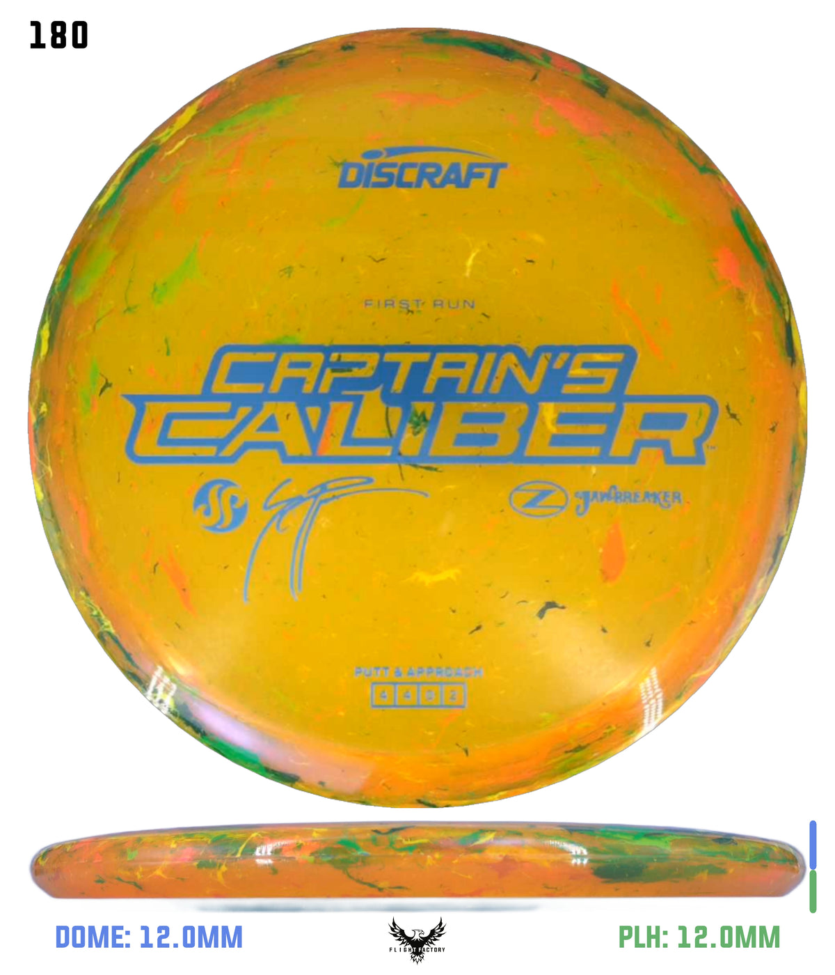 Discraft Seppo Paju First Run Z Jawbreaker Captain’s Caliber