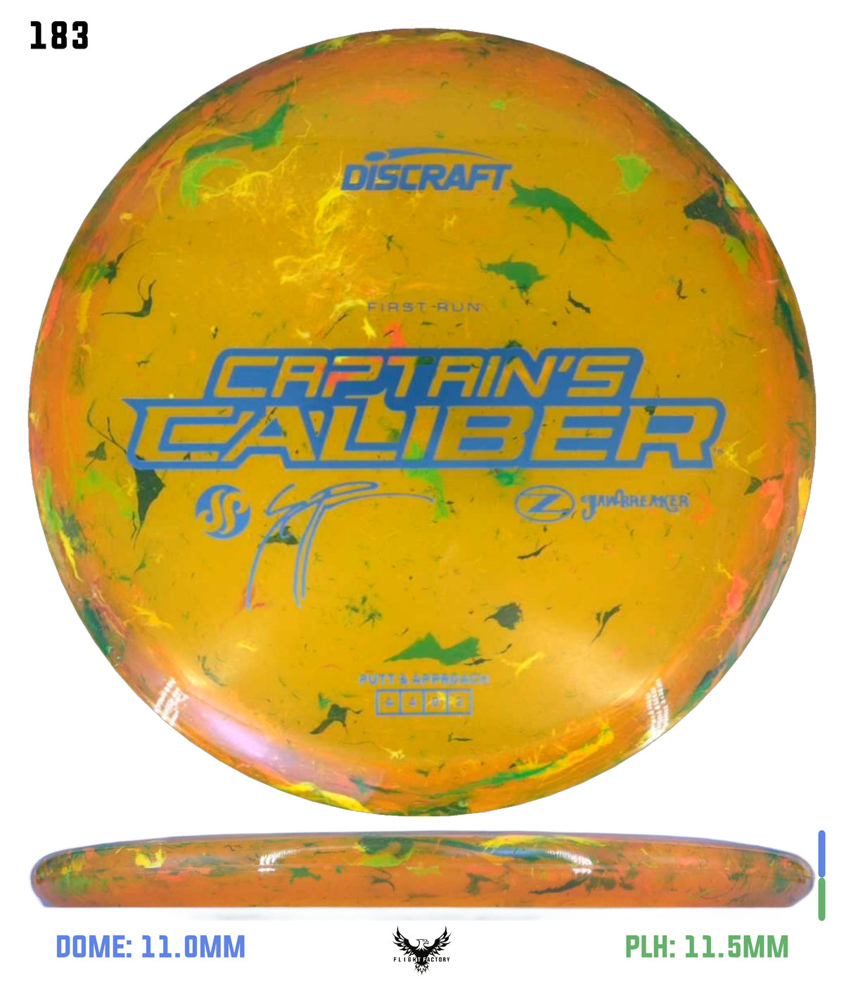 Discraft Seppo Paju First Run Z Jawbreaker Captain’s Caliber