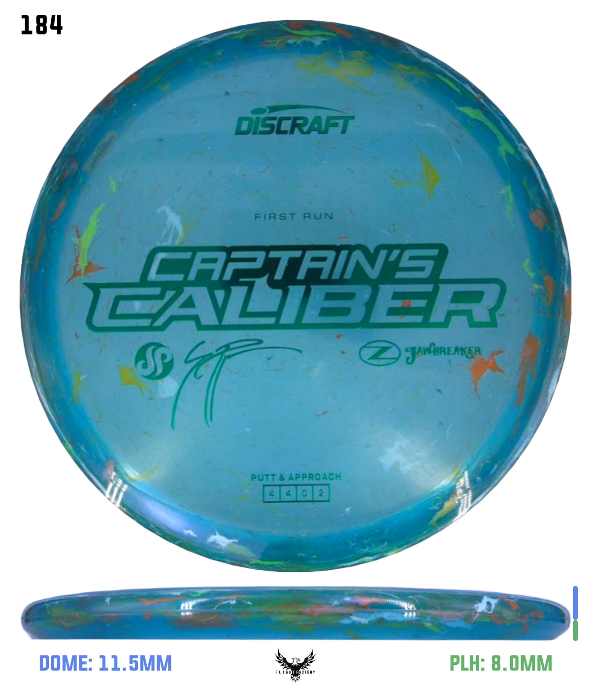 Discraft Seppo Paju First Run Z Jawbreaker Captain’s Caliber