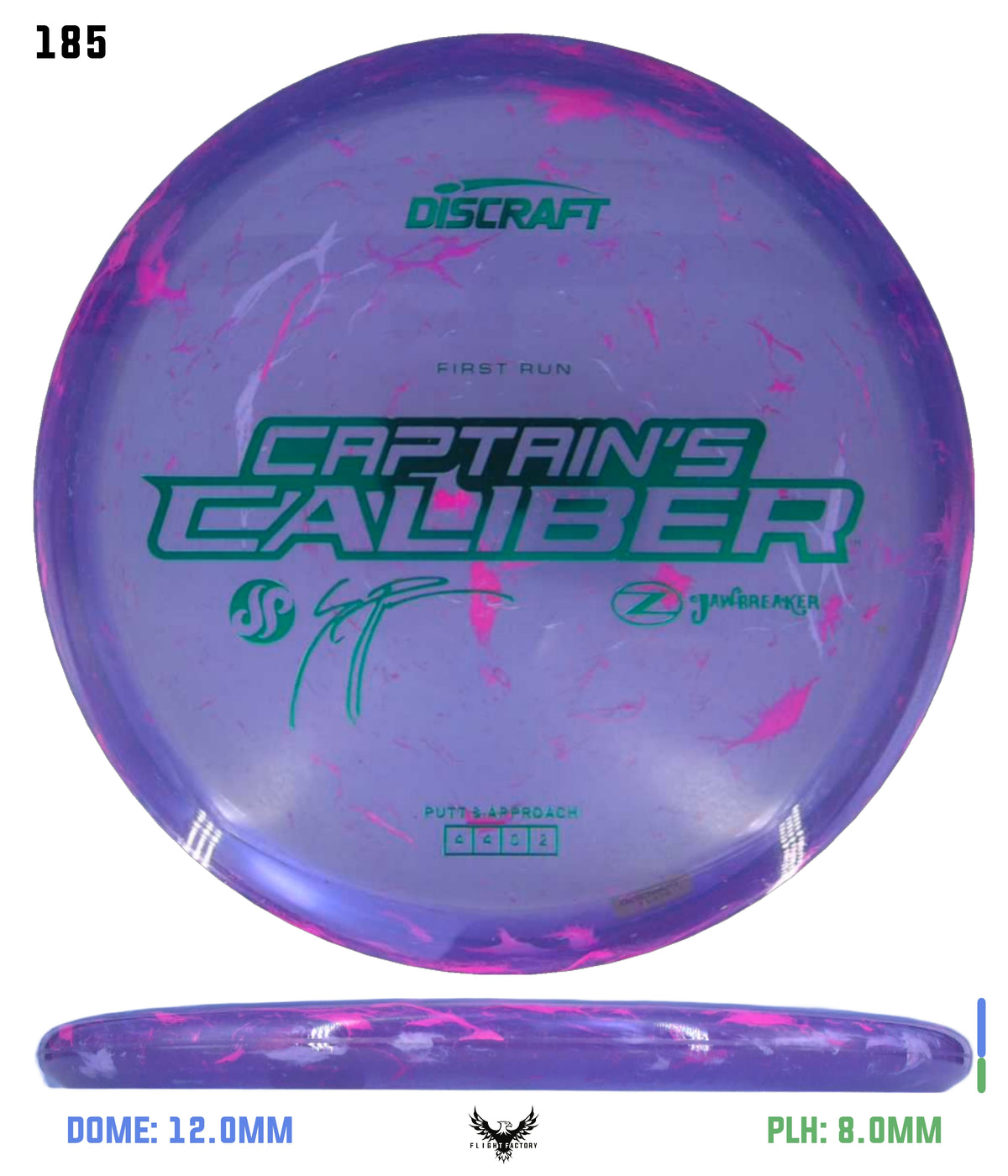 Discraft Seppo Paju First Run Z Jawbreaker Captain’s Caliber