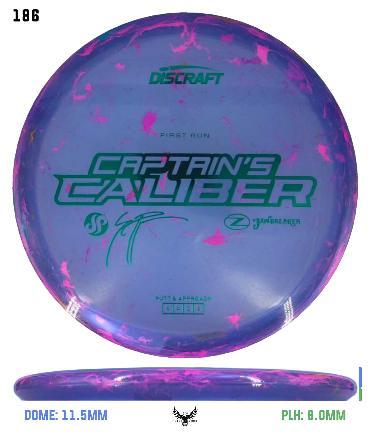 Discraft Seppo Paju First Run Z Jawbreaker Captain’s Caliber