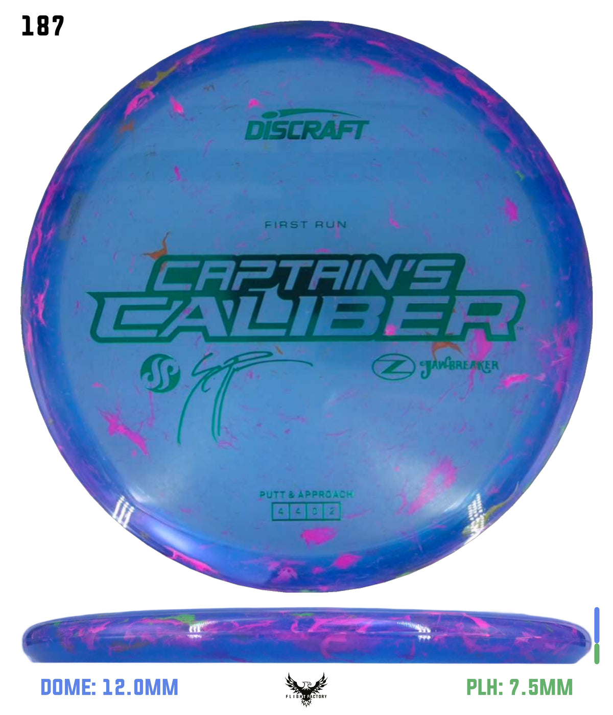 Discraft Seppo Paju First Run Z Jawbreaker Captain’s Caliber