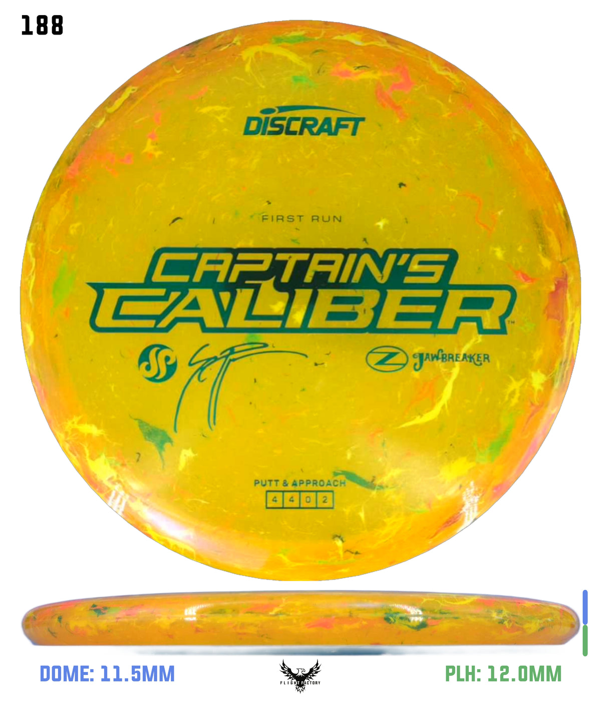 Discraft Seppo Paju First Run Z Jawbreaker Captain’s Caliber