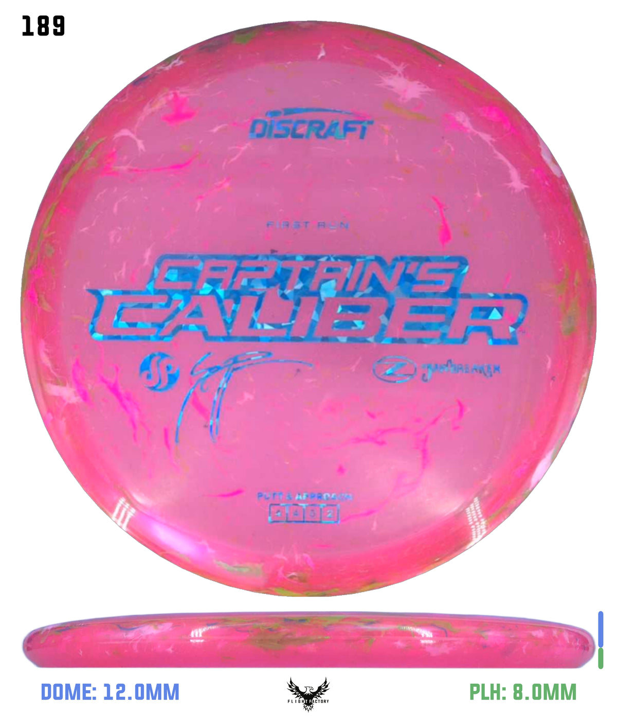 Discraft Seppo Paju First Run Z Jawbreaker Captain’s Caliber
