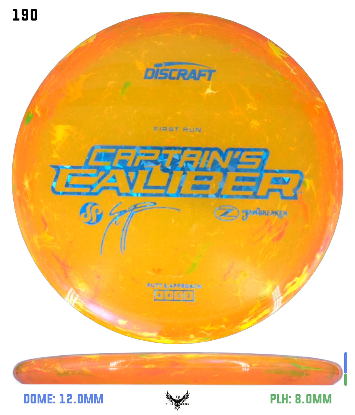 Discraft Seppo Paju First Run Z Jawbreaker Captain’s Caliber