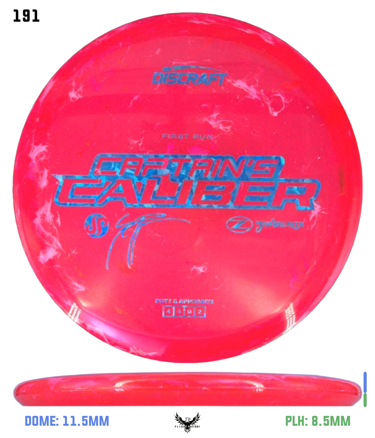 Discraft Seppo Paju First Run Z Jawbreaker Captain’s Caliber