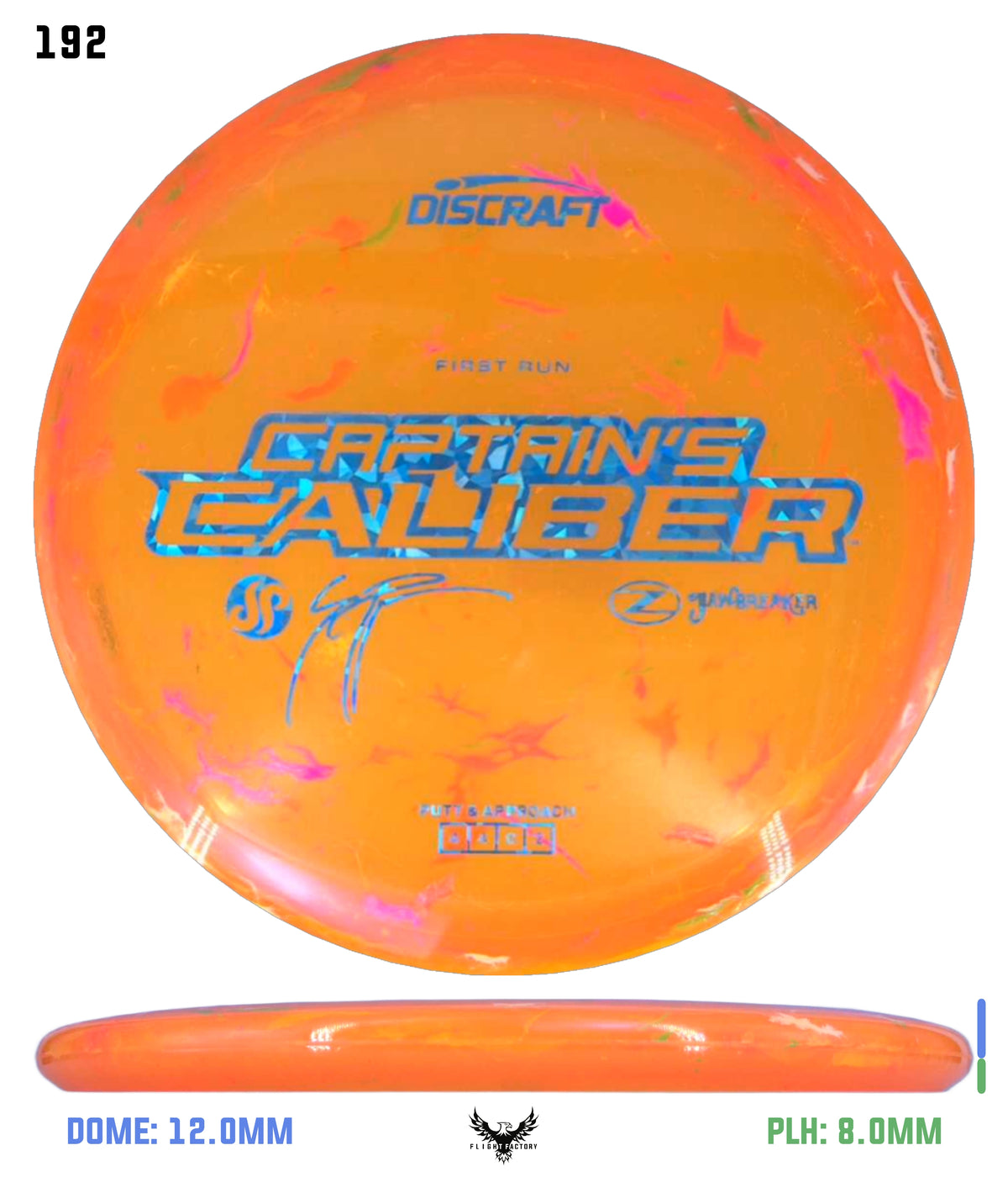 Discraft Seppo Paju First Run Z Jawbreaker Captain’s Caliber