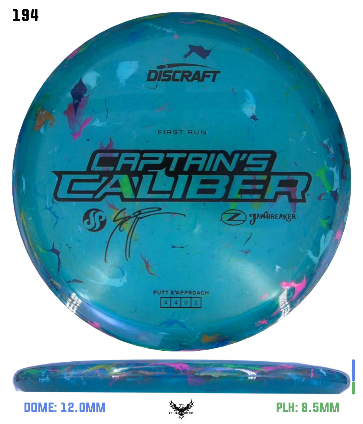 Discraft Seppo Paju First Run Z Jawbreaker Captain’s Caliber