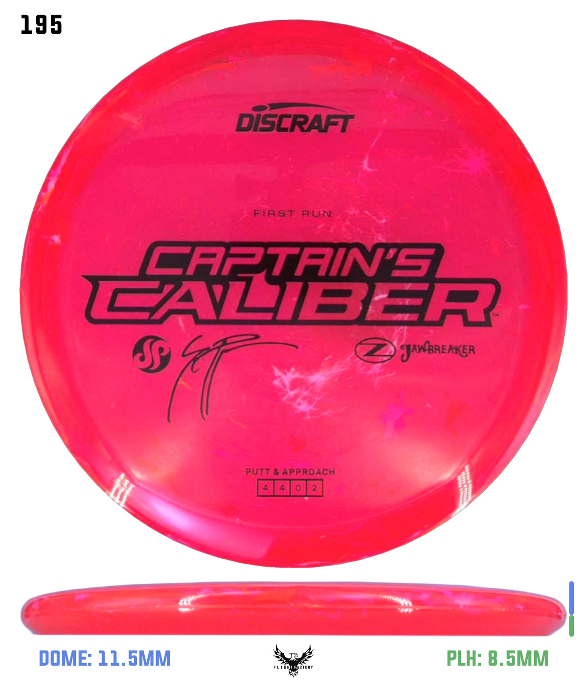 Discraft Seppo Paju First Run Z Jawbreaker Captain’s Caliber