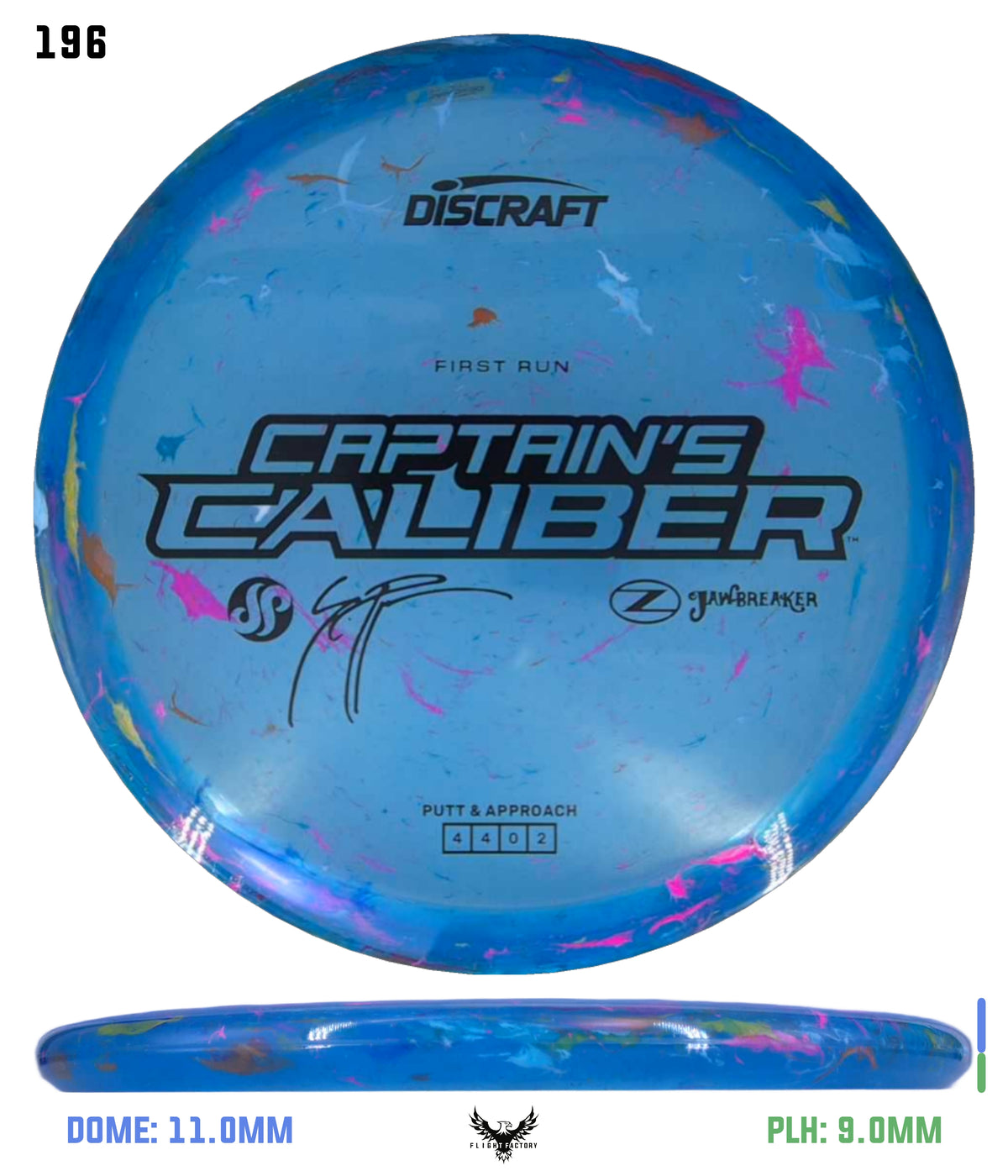 Discraft Seppo Paju First Run Z Jawbreaker Captain’s Caliber