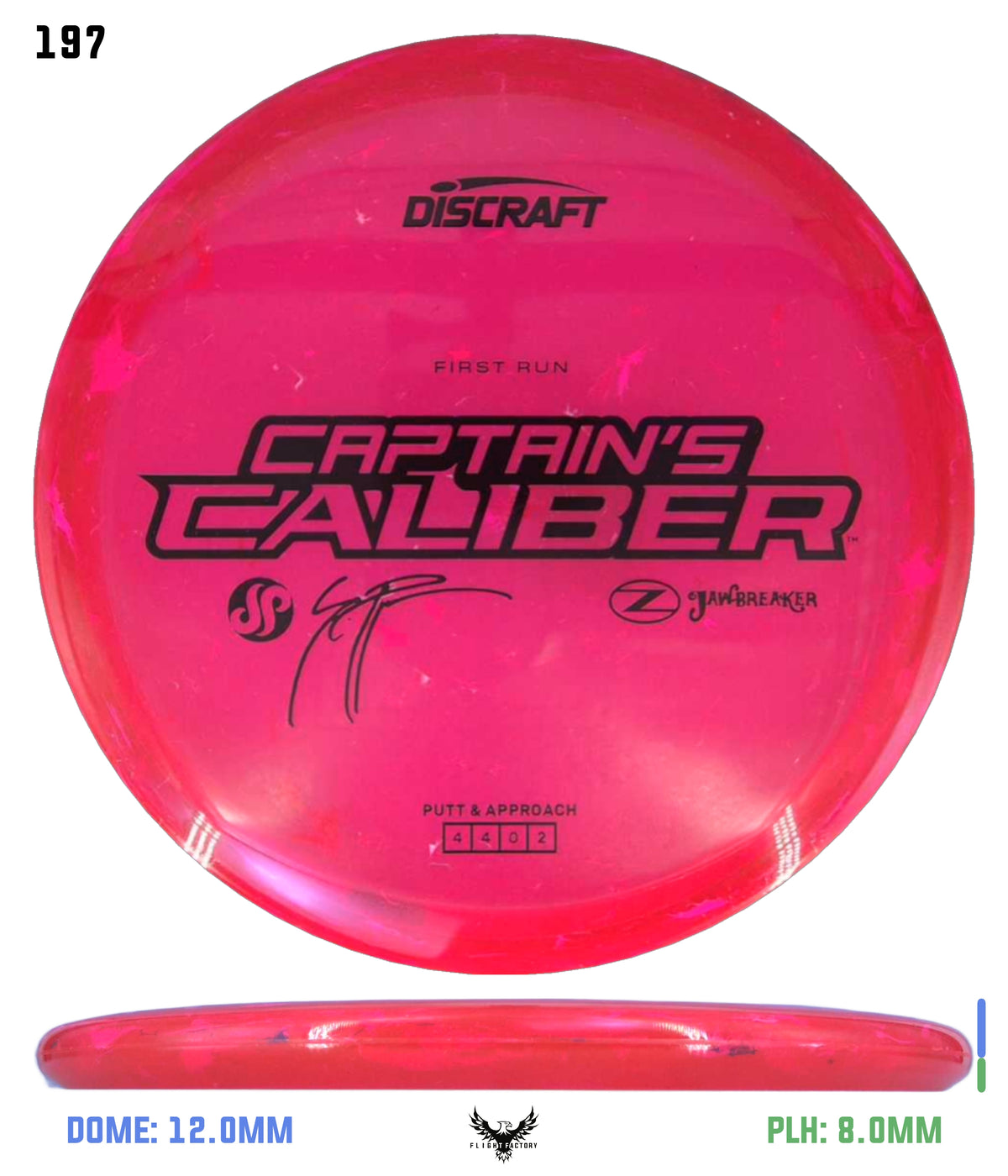 Discraft Seppo Paju First Run Z Jawbreaker Captain’s Caliber
