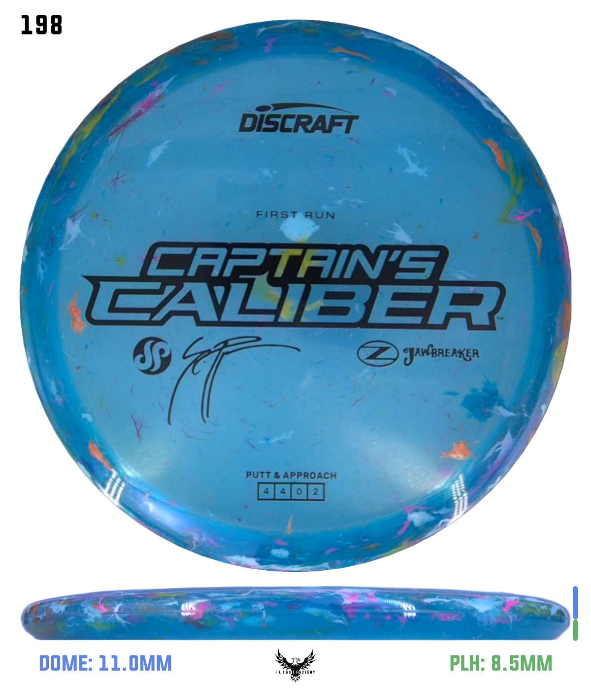 Discraft Seppo Paju First Run Z Jawbreaker Captain’s Caliber