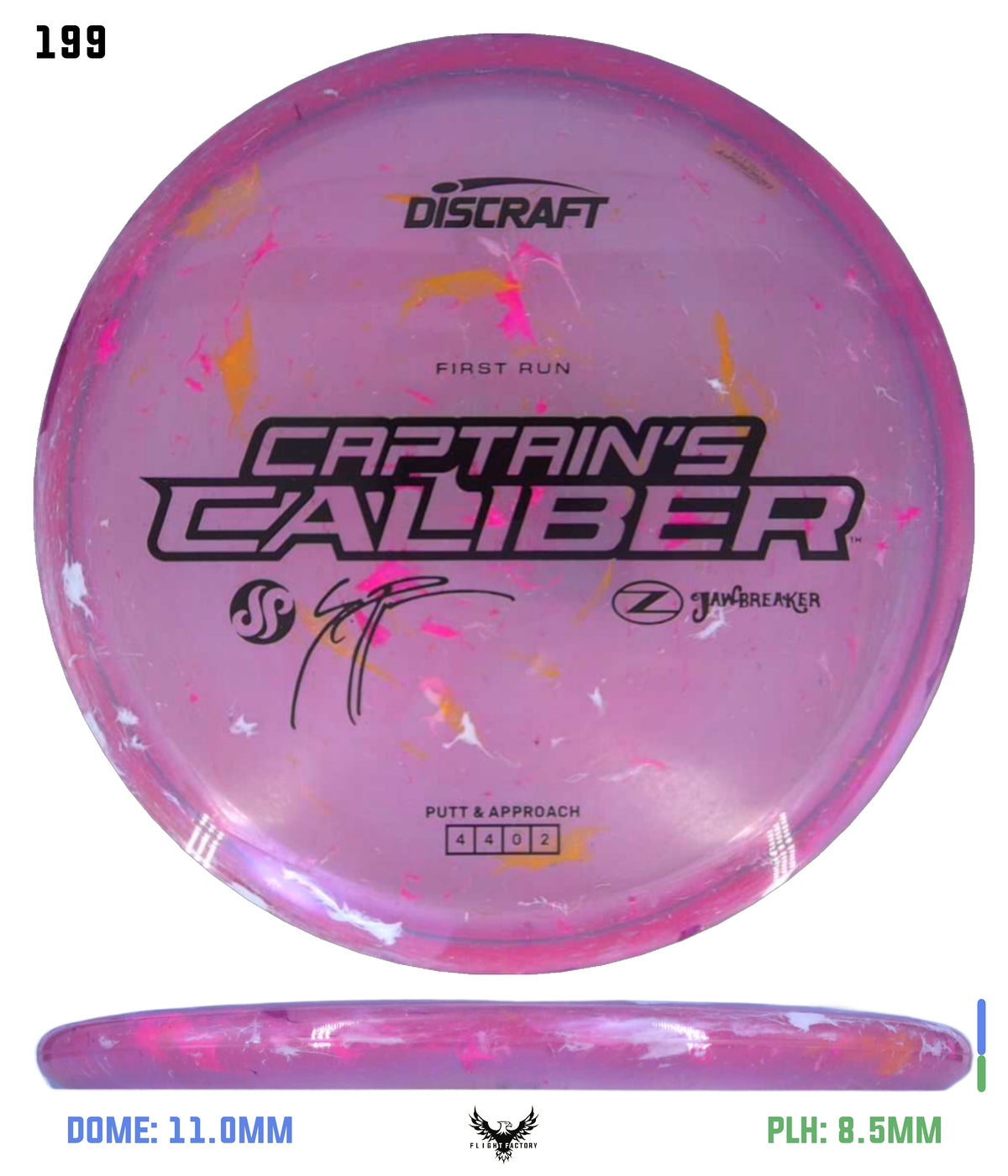 Discraft Seppo Paju First Run Z Jawbreaker Captain’s Caliber