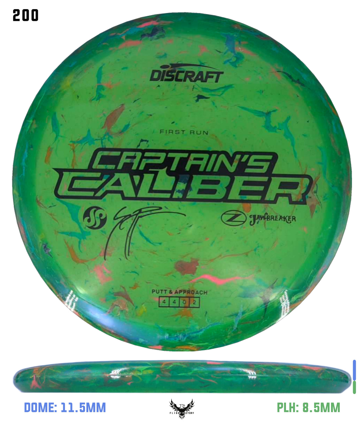 Discraft Seppo Paju First Run Z Jawbreaker Captain’s Caliber