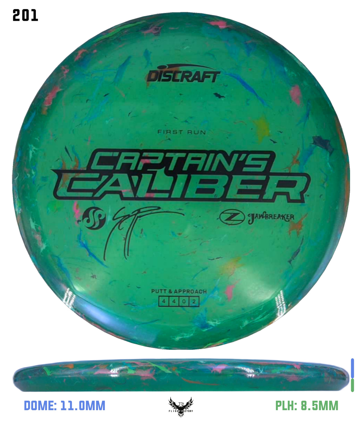 Discraft Seppo Paju First Run Z Jawbreaker Captain’s Caliber