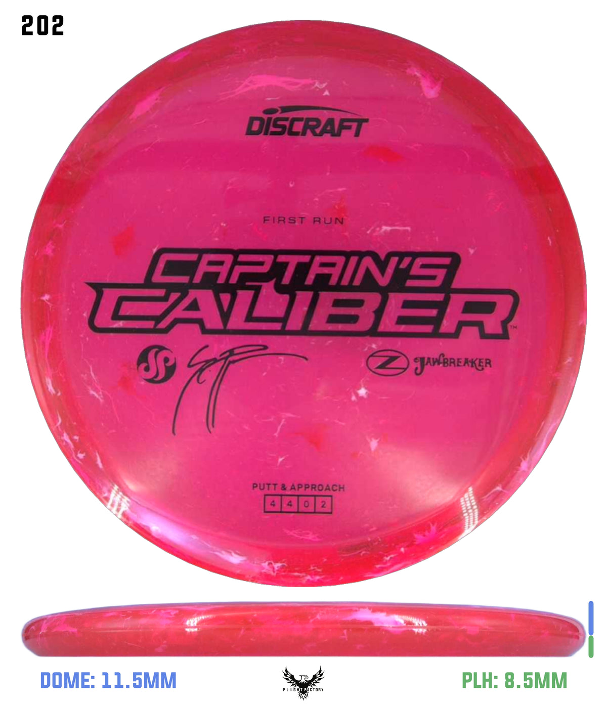 Discraft Seppo Paju First Run Z Jawbreaker Captain’s Caliber