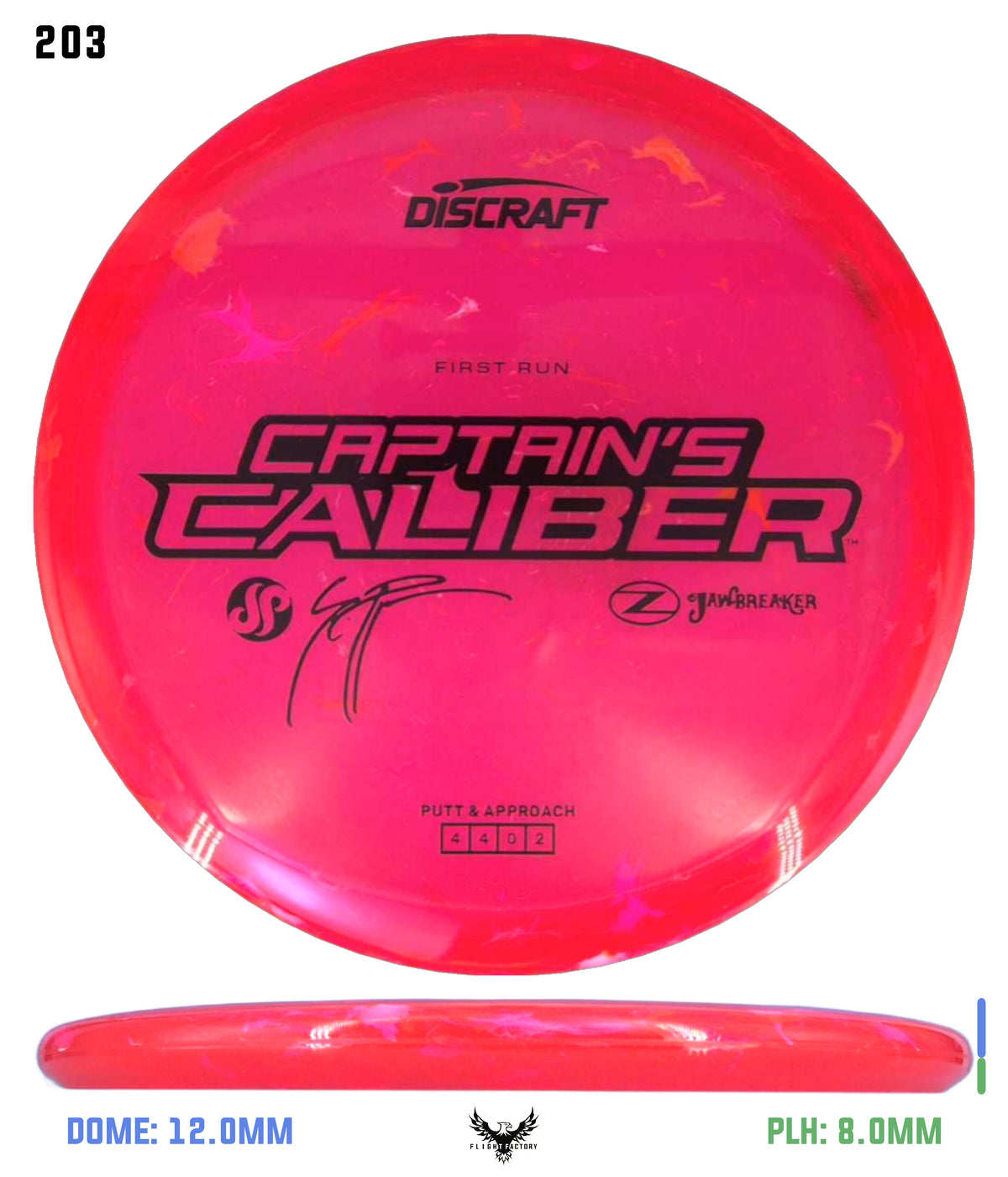 Discraft Seppo Paju First Run Z Jawbreaker Captain’s Caliber