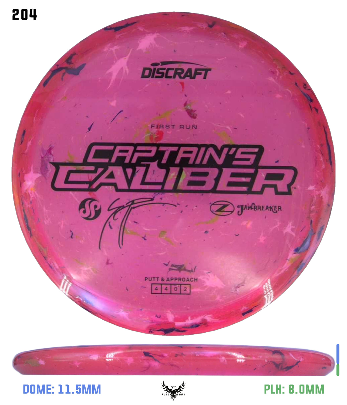 Discraft Seppo Paju First Run Z Jawbreaker Captain’s Caliber