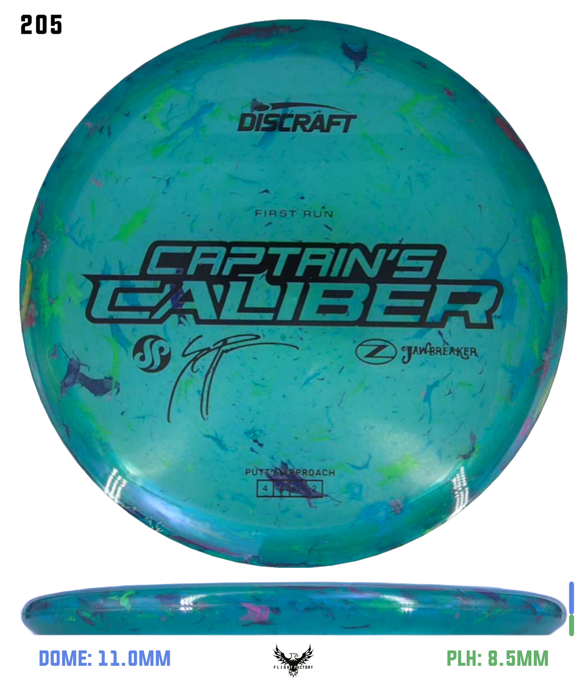 Discraft Seppo Paju First Run Z Jawbreaker Captain’s Caliber