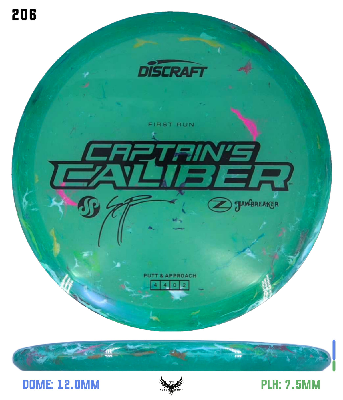 Discraft Seppo Paju First Run Z Jawbreaker Captain’s Caliber
