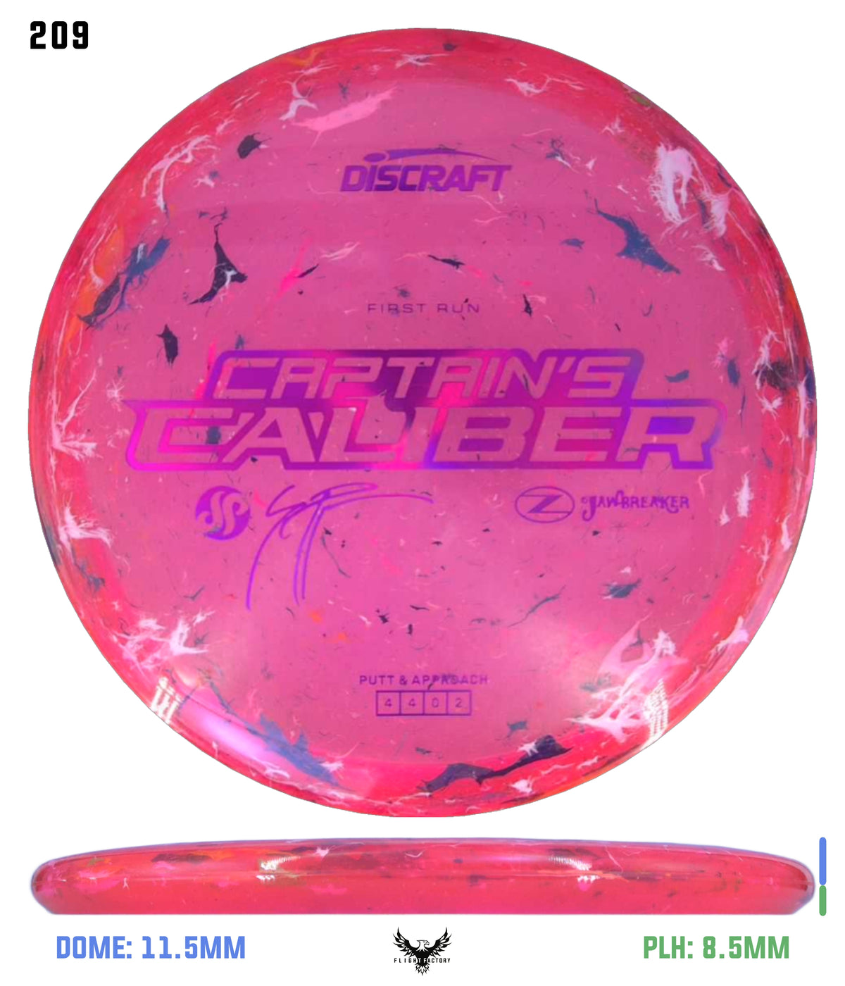 Discraft Seppo Paju First Run Z Jawbreaker Captain’s Caliber