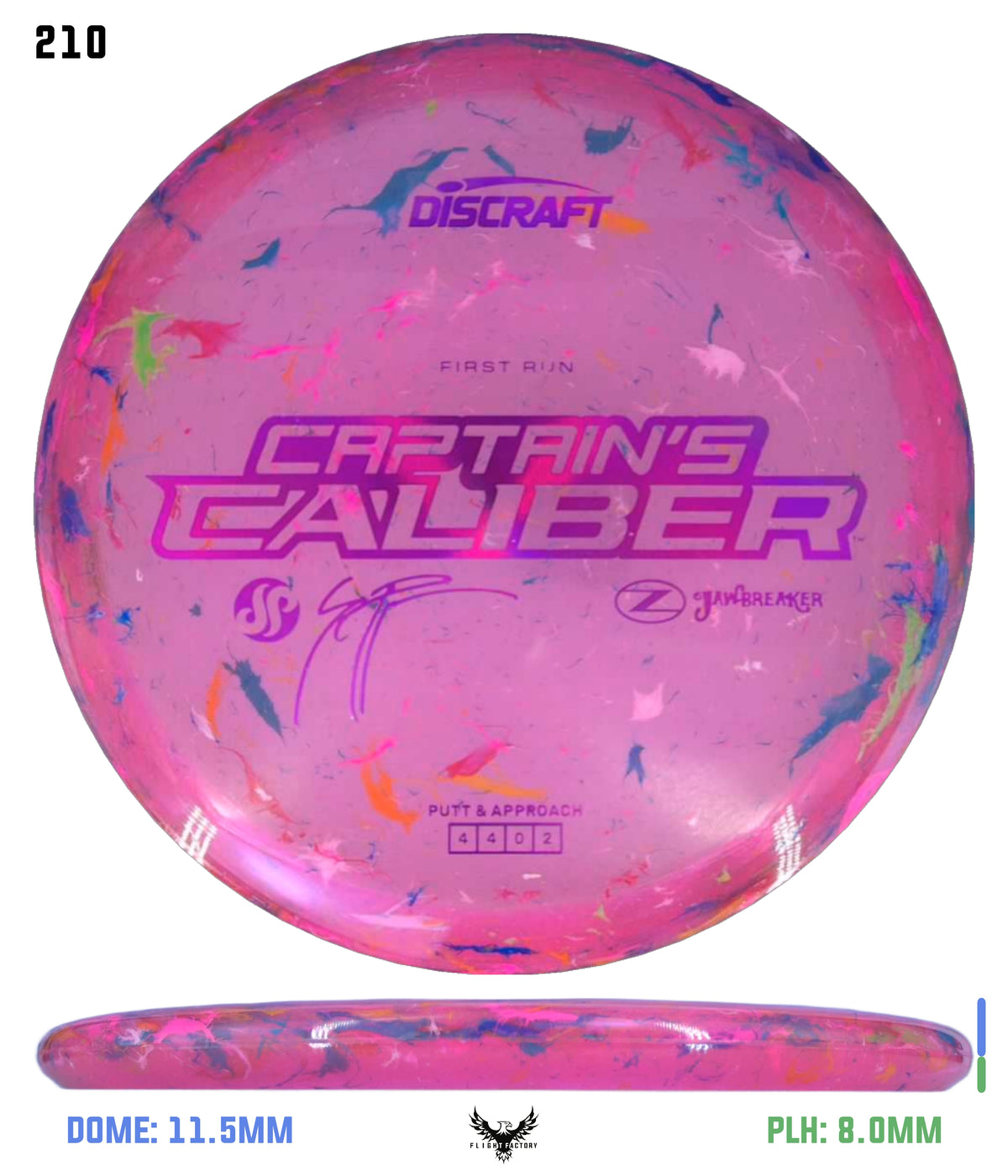 Discraft Seppo Paju First Run Z Jawbreaker Captain’s Caliber