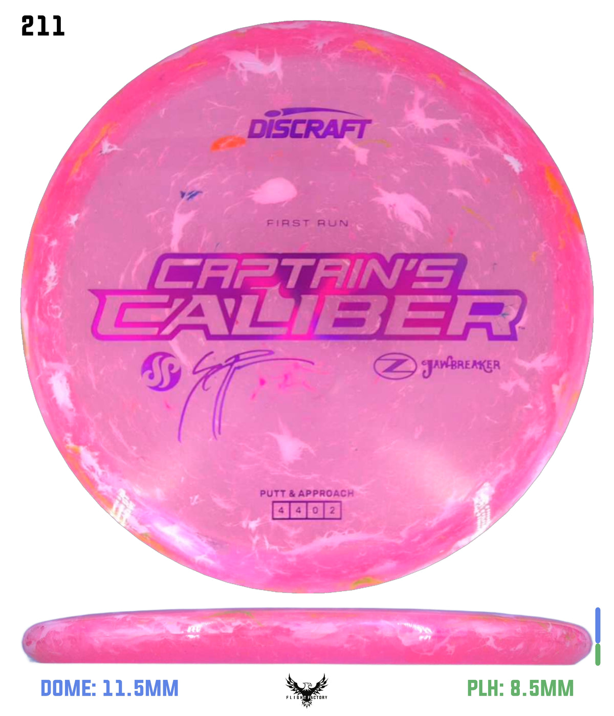 Discraft Seppo Paju First Run Z Jawbreaker Captain’s Caliber