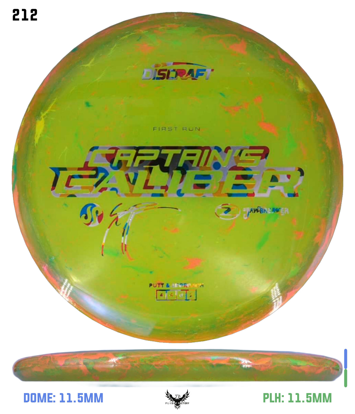Discraft Seppo Paju First Run Z Jawbreaker Captain’s Caliber