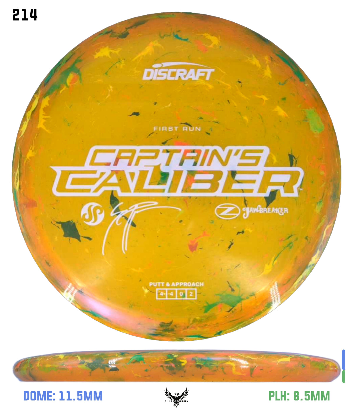 Discraft Seppo Paju First Run Z Jawbreaker Captain’s Caliber