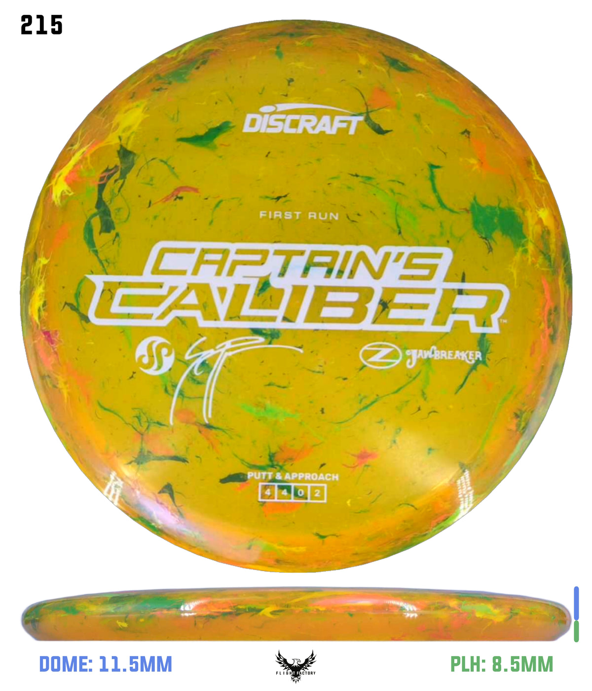 Discraft Seppo Paju First Run Z Jawbreaker Captain’s Caliber
