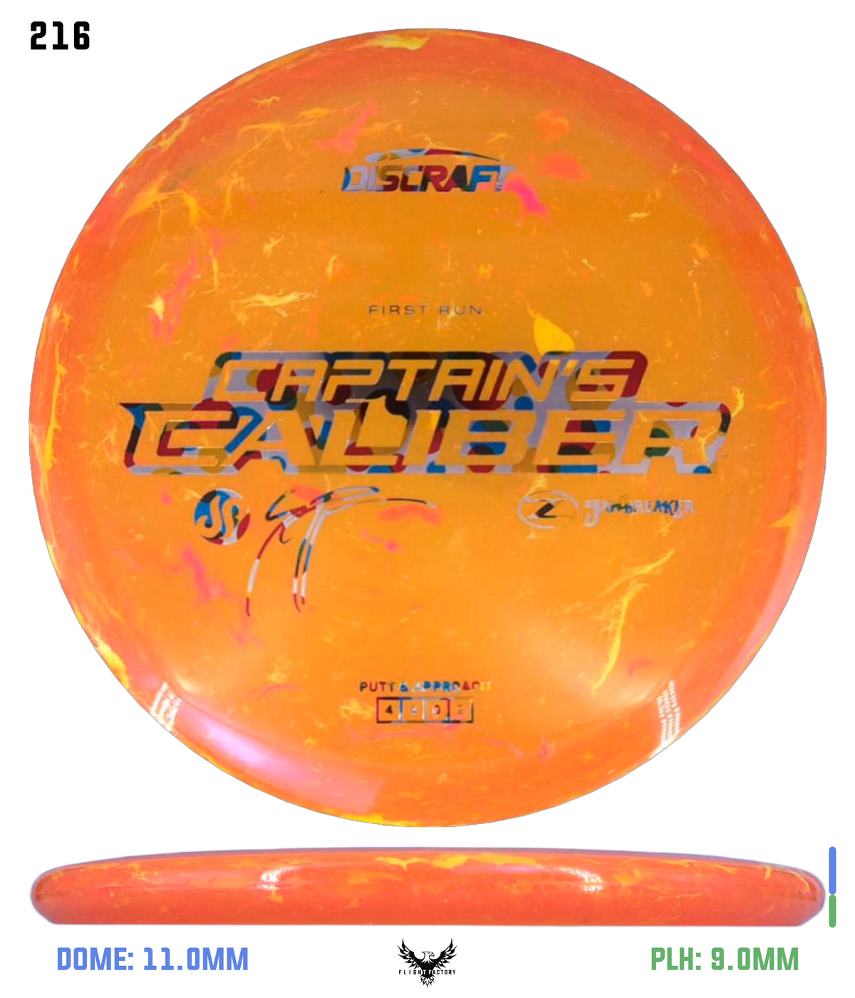 Discraft Seppo Paju First Run Z Jawbreaker Captain’s Caliber