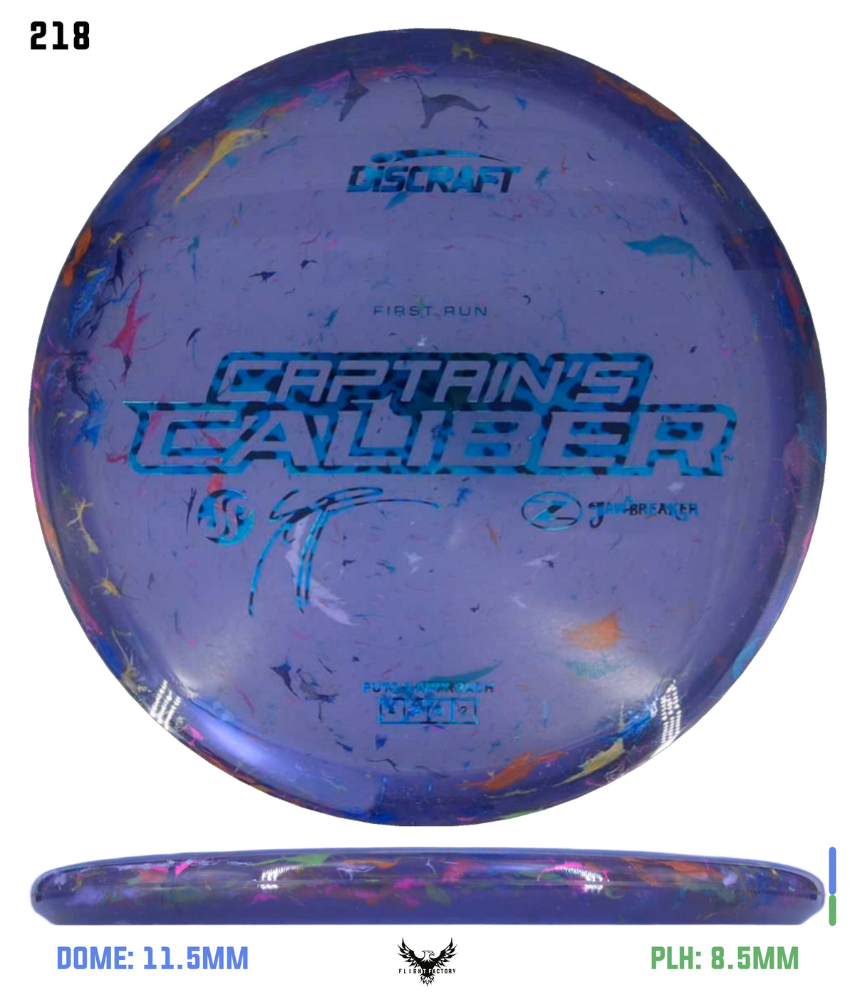 Discraft Seppo Paju First Run Z Jawbreaker Captain’s Caliber