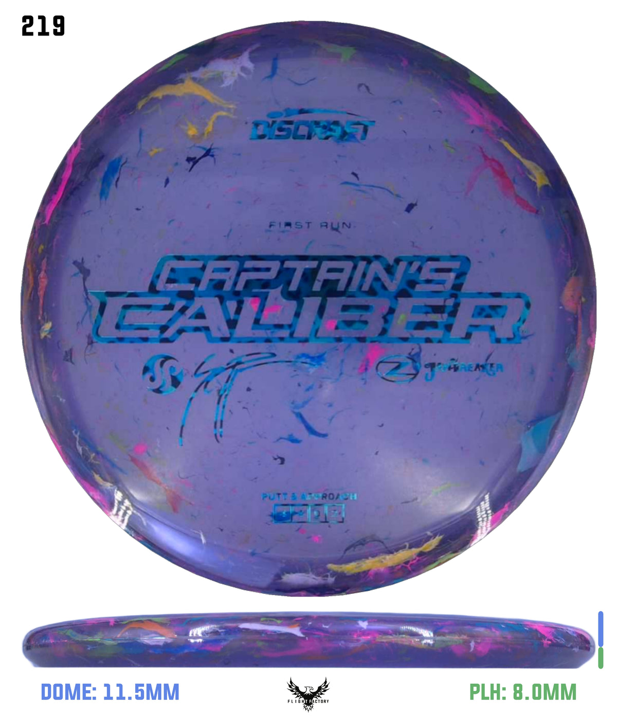 Discraft Seppo Paju First Run Z Jawbreaker Captain’s Caliber