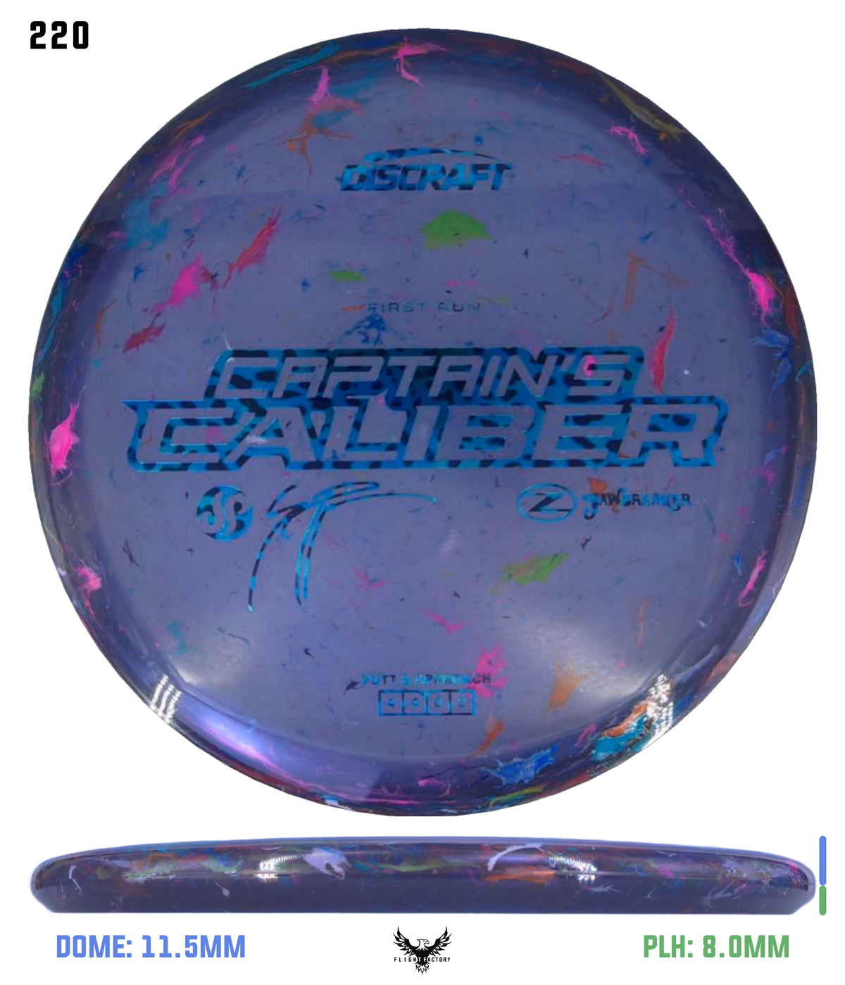 Discraft Seppo Paju First Run Z Jawbreaker Captain’s Caliber