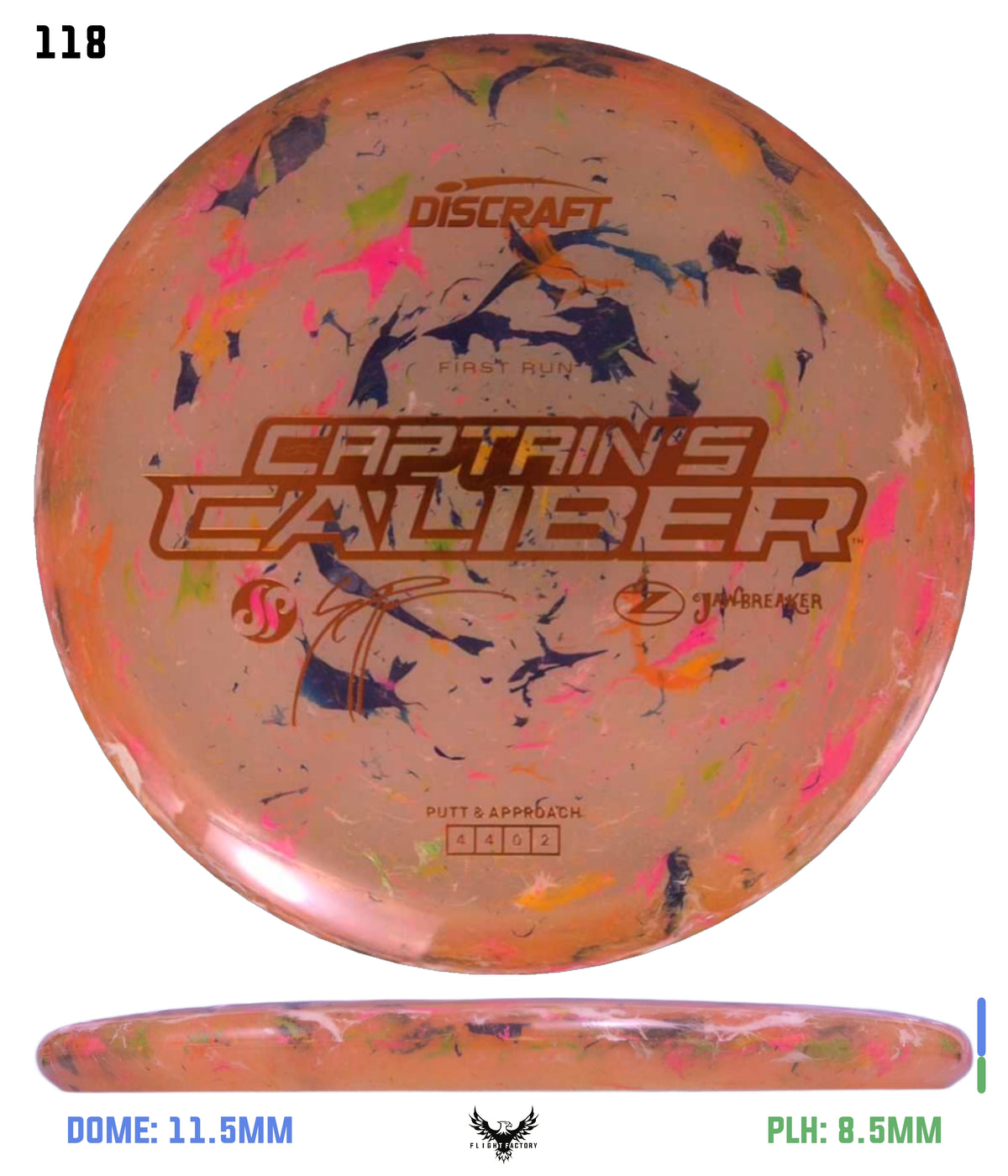 Discraft Seppo Paju First Run Z Jawbreaker Captain’s Caliber