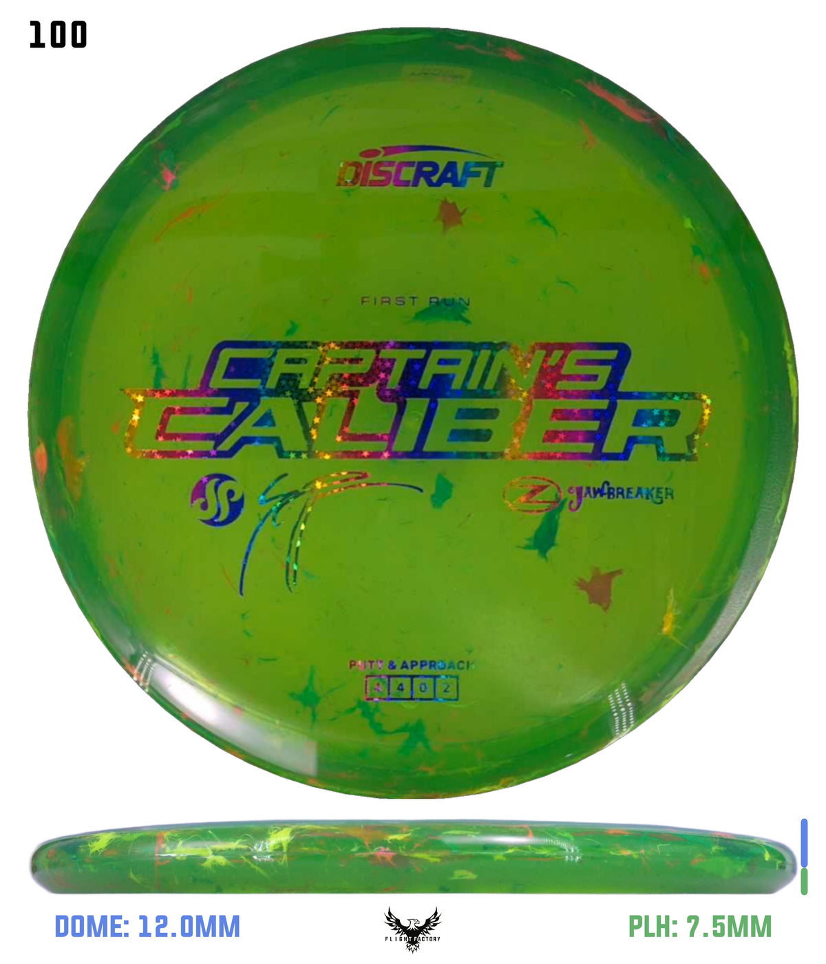 Discraft Seppo Paju First Run Z Jawbreaker Captain’s Caliber