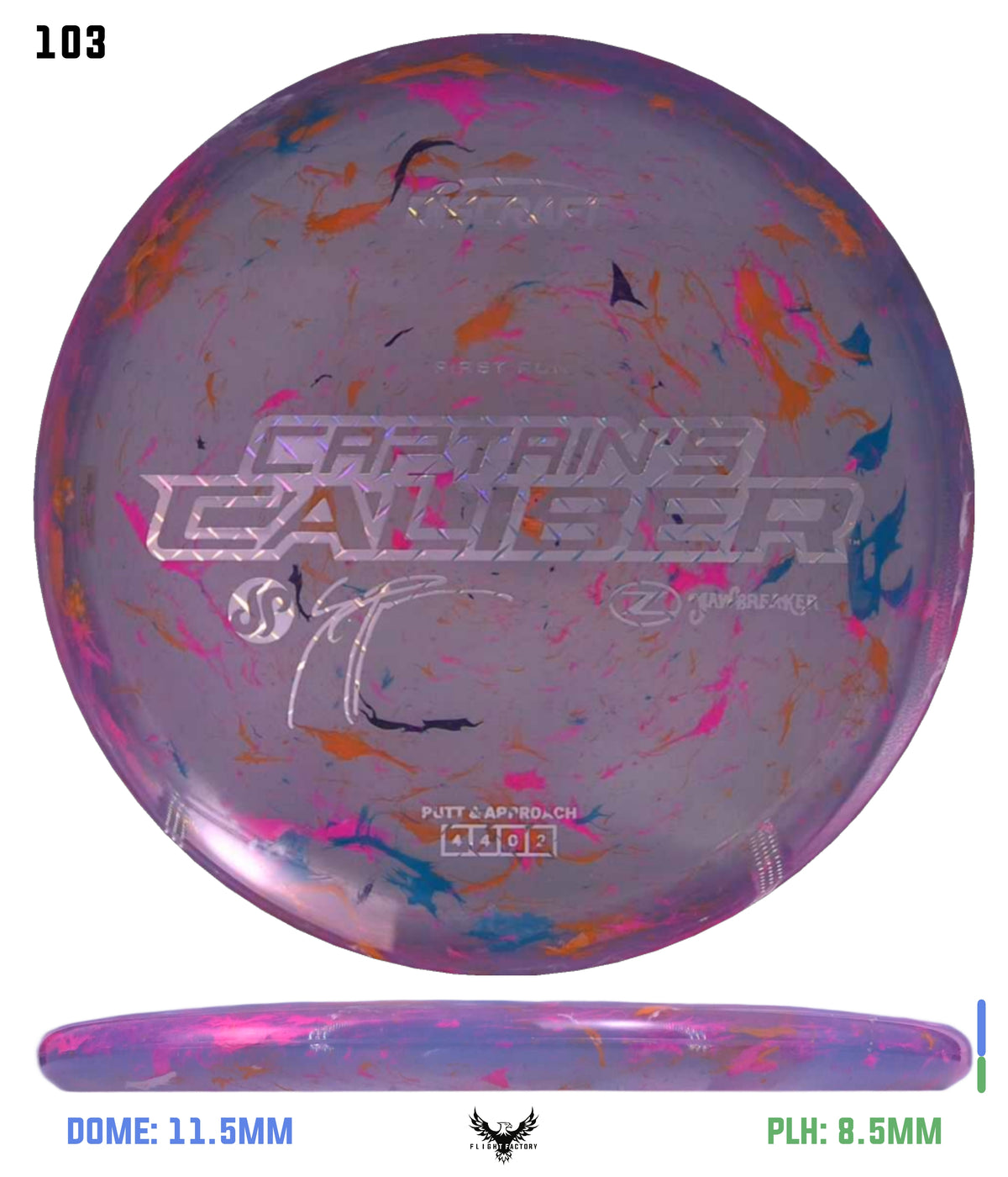 Discraft Seppo Paju First Run Z Jawbreaker Captain’s Caliber