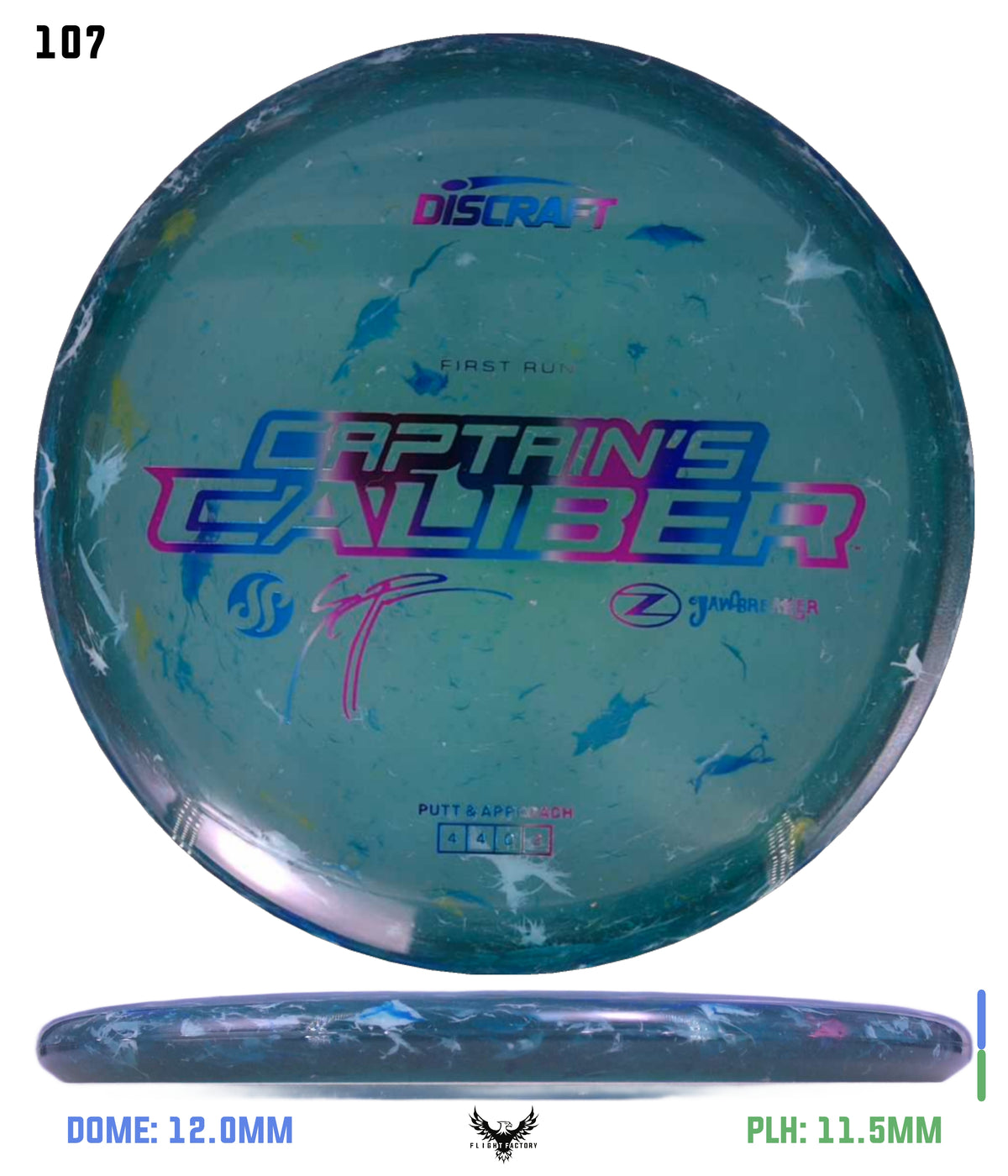 Discraft Seppo Paju First Run Z Jawbreaker Captain’s Caliber