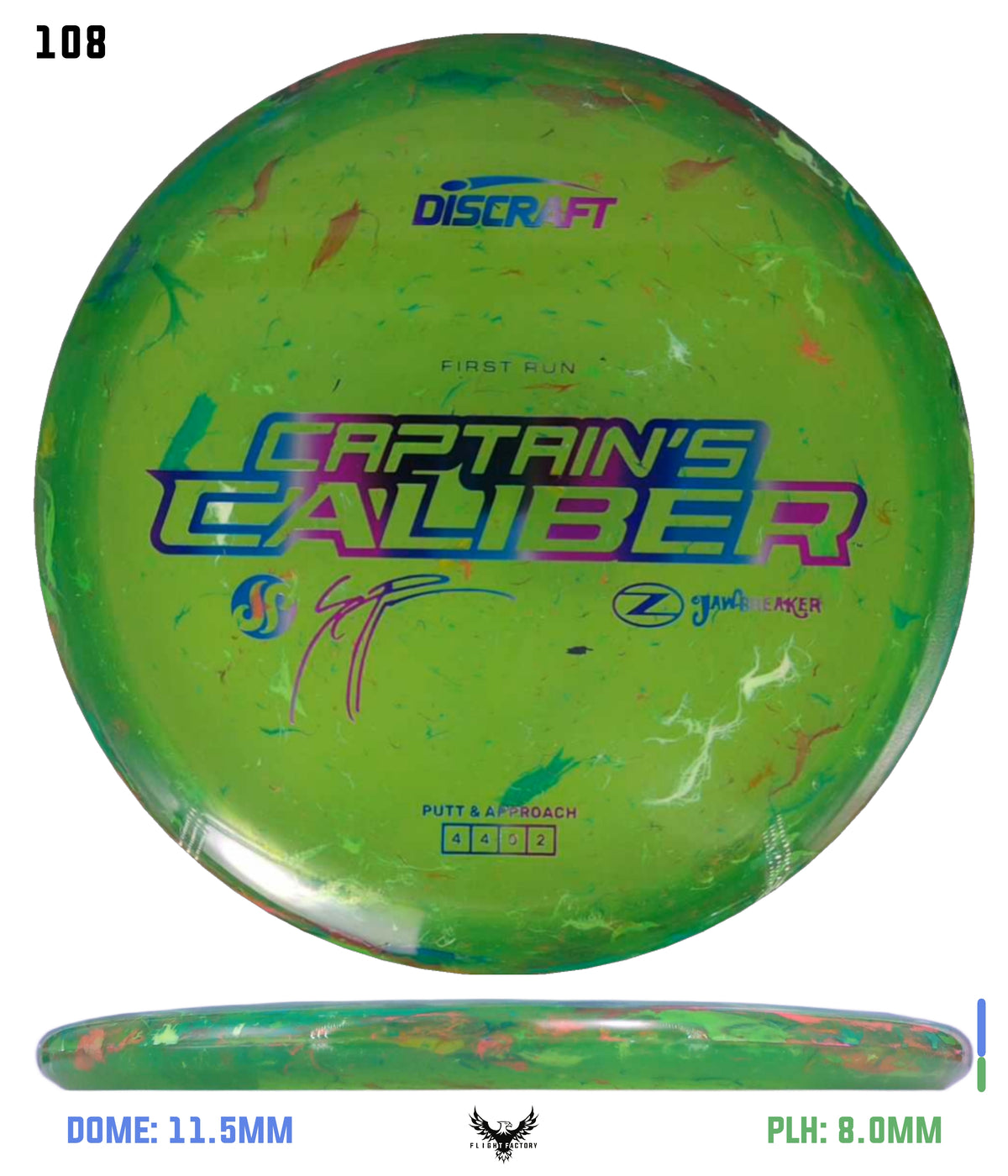 Discraft Seppo Paju First Run Z Jawbreaker Captain’s Caliber