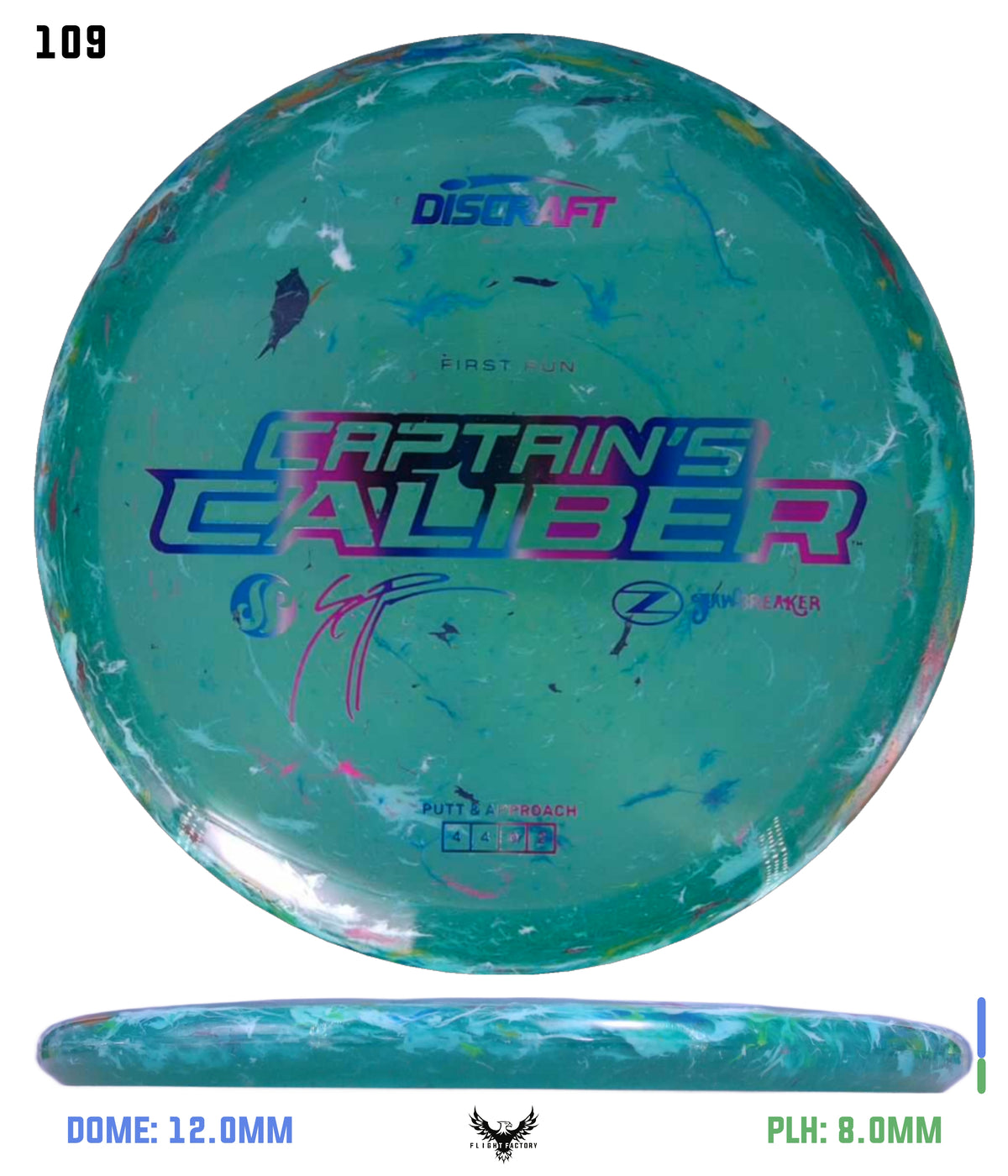 Discraft Seppo Paju First Run Z Jawbreaker Captain’s Caliber