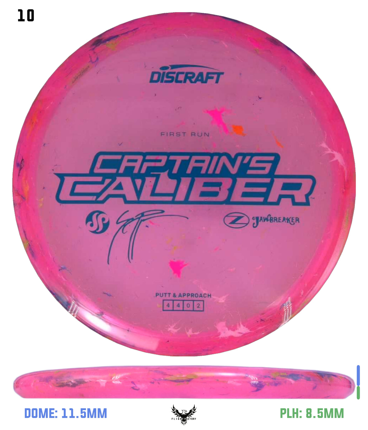 Discraft Seppo Paju First Run Z Jawbreaker Captain’s Caliber