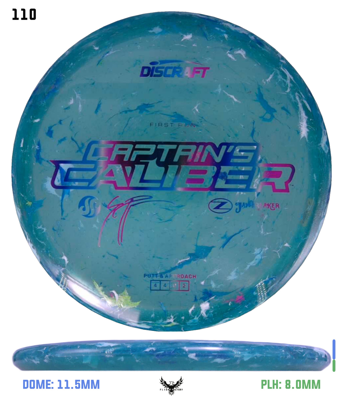 Discraft Seppo Paju First Run Z Jawbreaker Captain’s Caliber