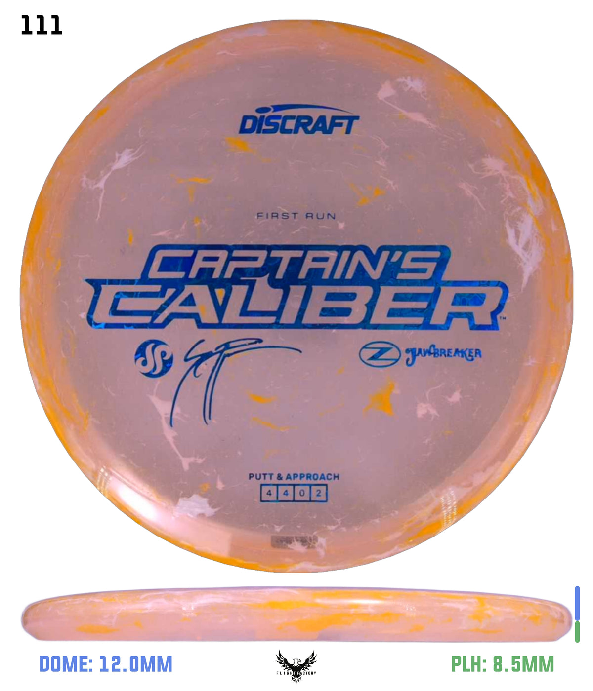 Discraft Seppo Paju First Run Z Jawbreaker Captain’s Caliber